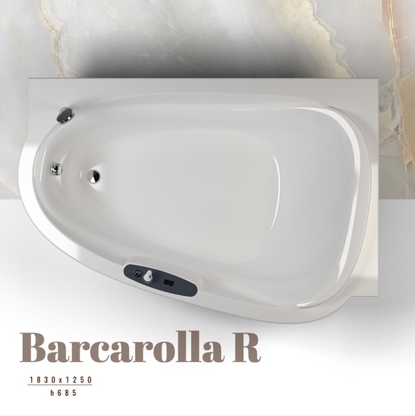 Ванна WGT Barcarolla R 183x125 см EASY WGTBR199RE фото