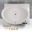 Ванна WGT Water Club R 200x150 см  EASY