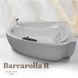 Bathtub WGT Barcarolla R 183x125 сm EASY PLUS HYDRO&AERO